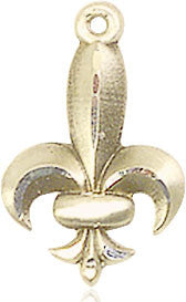 Gold Fleur de Lis pendant