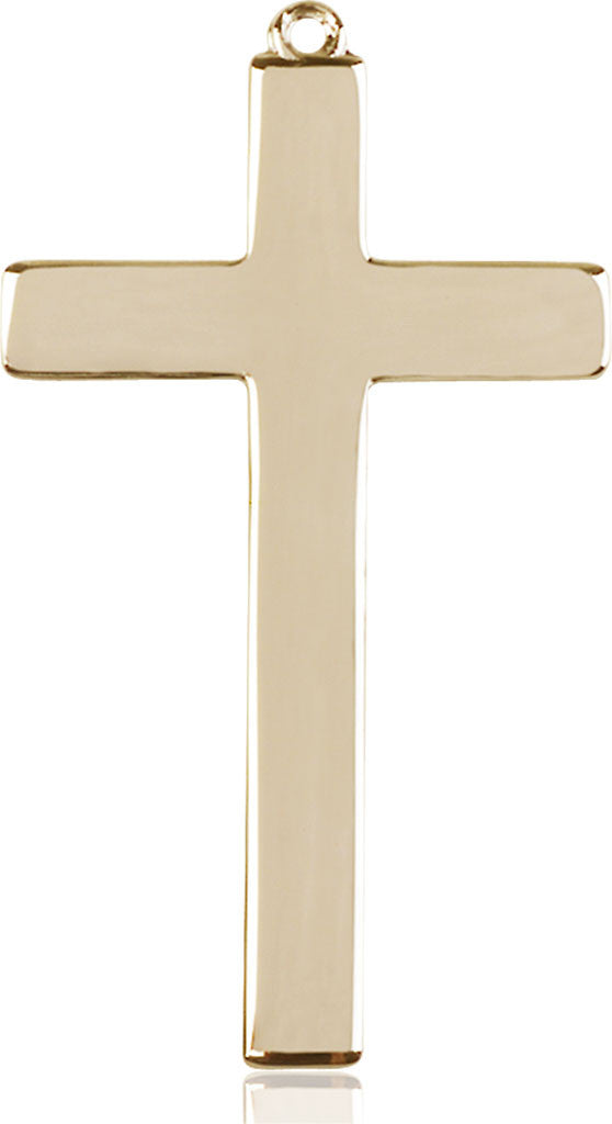 Simple Pectoral Gold Cross Pendant