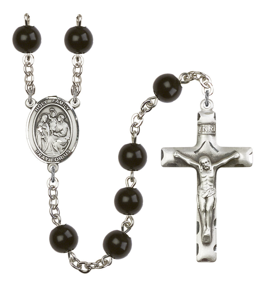 Holy Family Rosary - 6 Bead Options (8218SS)