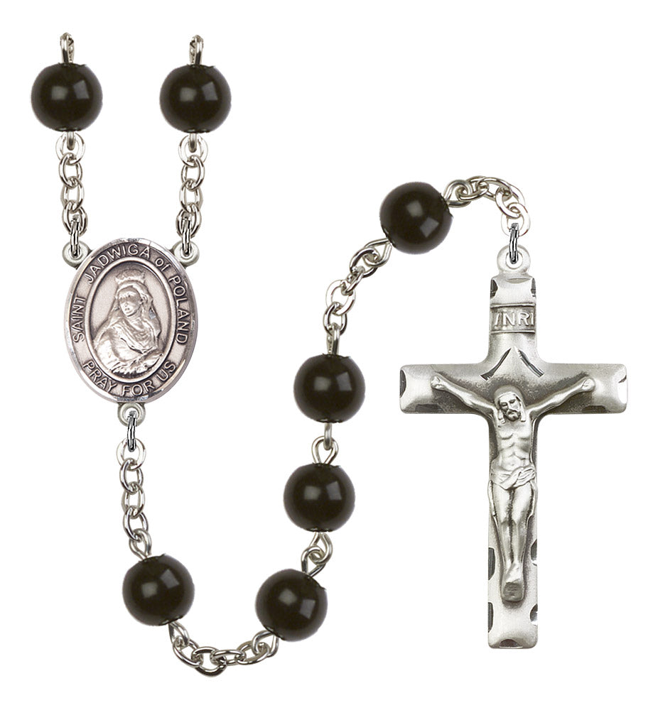 St. Jadwiga of Poland Rosary - 6 Bead Options (8434SS)