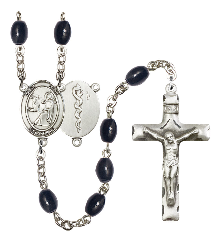St. Luke The Apostle / Doctor Rosary - 6 Bead Options (8068S8SS)