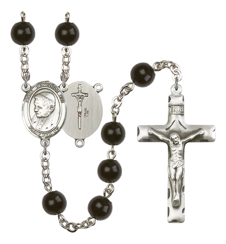 Pope Emeritace Benedict XVI Rosary - 6 Bead Options (8235SS)