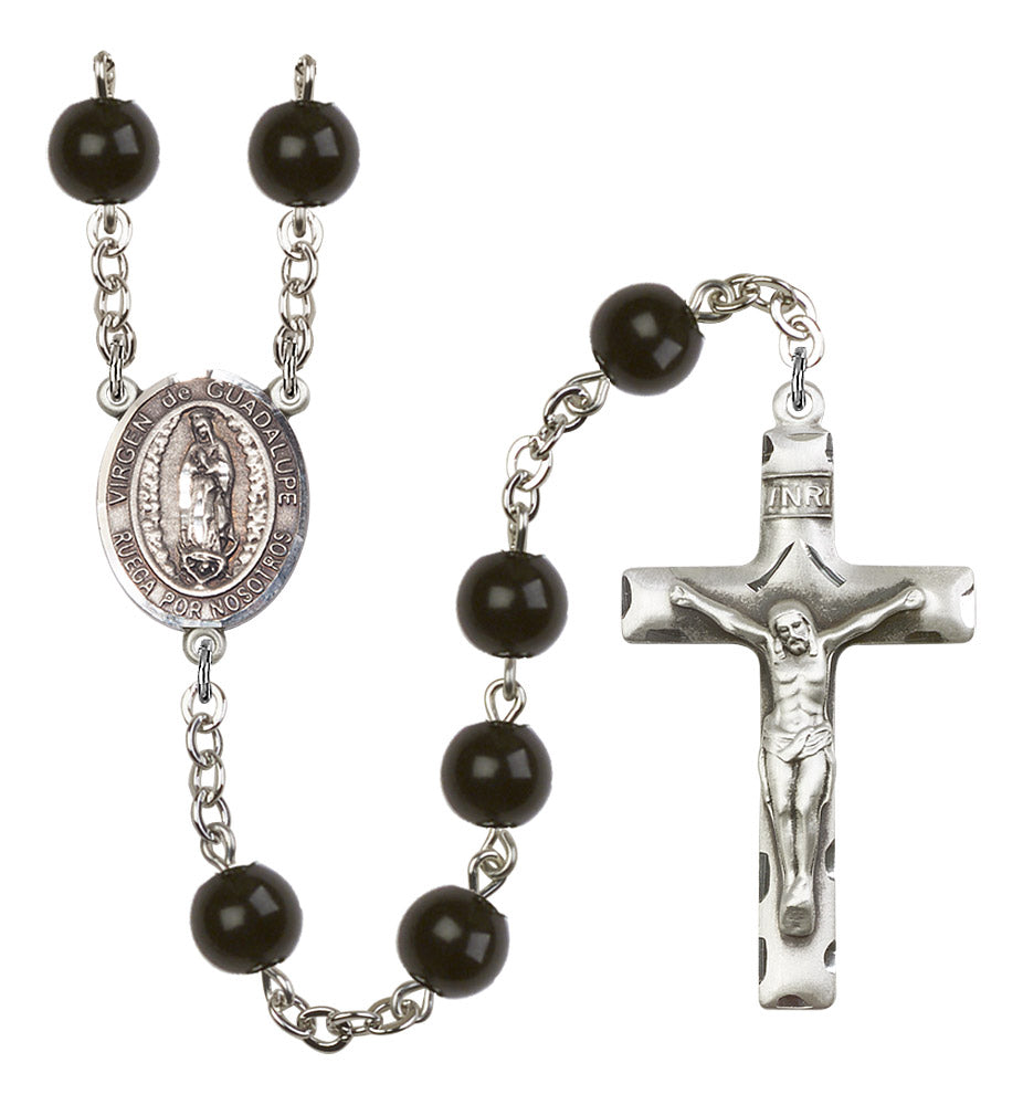 Virgen De Guadalupe Rosary - 6 Bead Options (8206SPSS)