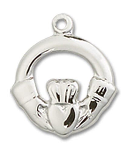 Claddagh Pendant Charm - Sterling Silver 4113SS