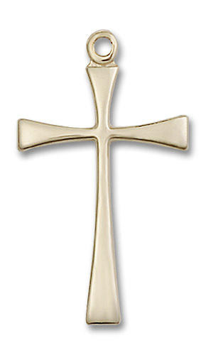 Cross Pendant - 14kt Gold 2 Sizes