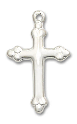 Cross Pendant - Sterling Silver 5/8 x 3/8 5415SS