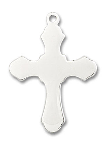 Cross Pendant - Sterling Silver 7/8 x 5/8 6036SS1