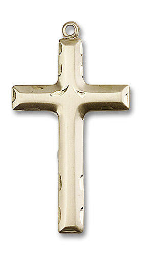Extra Large Simple Cross Pendant - 14kt Gold 1 5/8 x 7/8 0644Y
