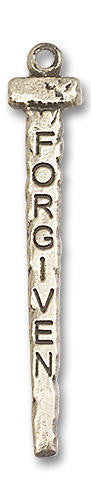 Forgiven Nail Pendant - 14kt Gold 1 1/2 x 1/4 0035