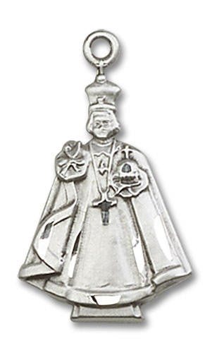 Infant Figure Pendant - Sterling Silver 7/8 x 1/2 5909SS