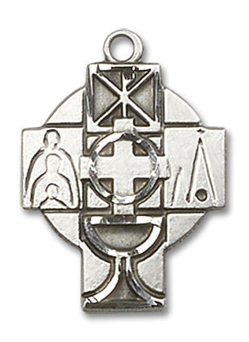RCIA Pendant - Sterling Silver 7/8 x 5/8 5929SS