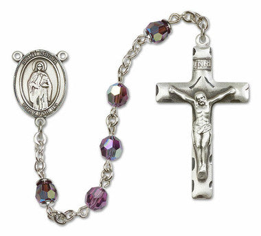 St. Odilia Sterling Silver Rosary - 10 Color Options (8319/0644)