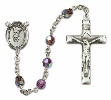 St. Philip Neri Sterling Silver Rosary - 10 Color Options (8369/0644)