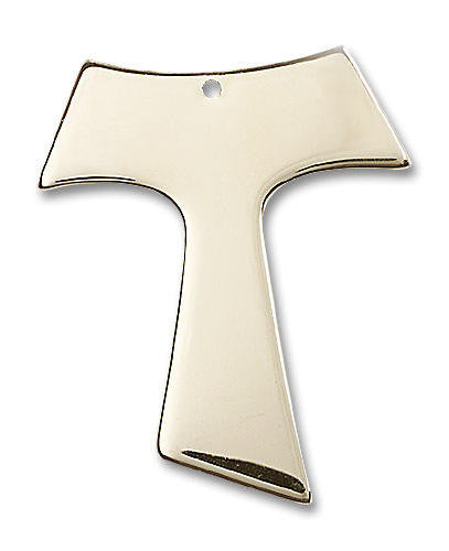 Tau Cross Pendant - 14kt Gold 3 Sizes