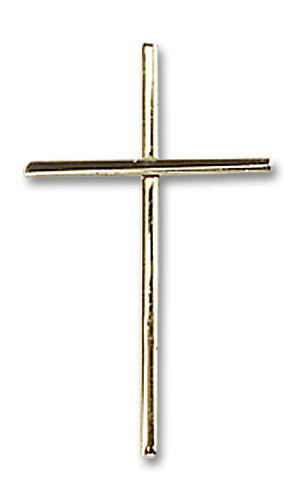 Thin Cross Pendant - 14kt Gold 3/4 x 3/8 0014M