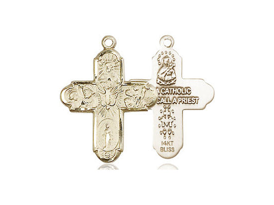Both sides of 5-way medal