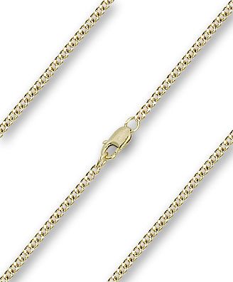 14kt Gold Heavy Curb Chain – 2.15mm