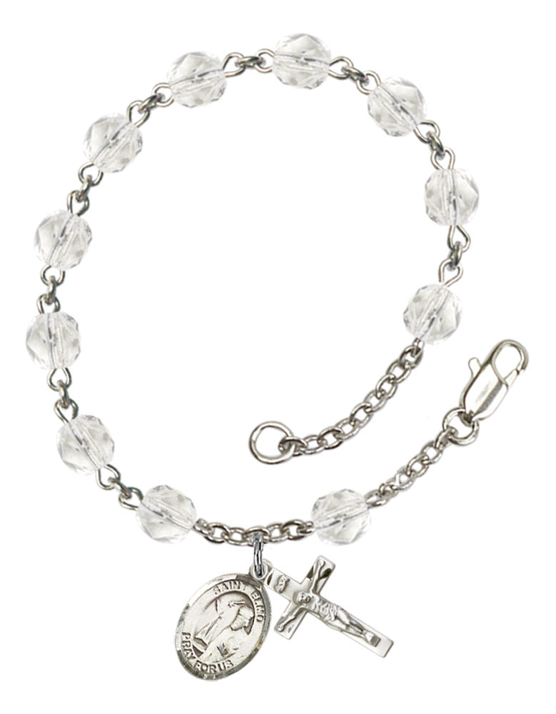 St. Elmo Rosary Bracelet With 6MM Fire Polished Beads (RB6000AMS9031)