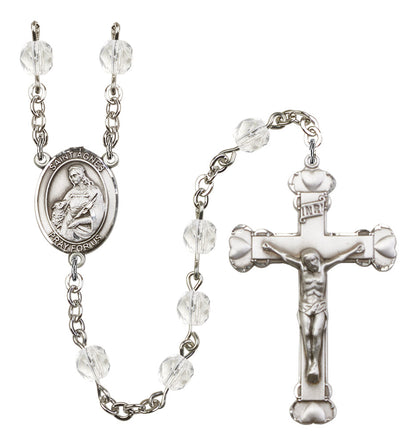 St. Agnes of Rome Rosary - 6MM Fire Polished Beads (8128SS)