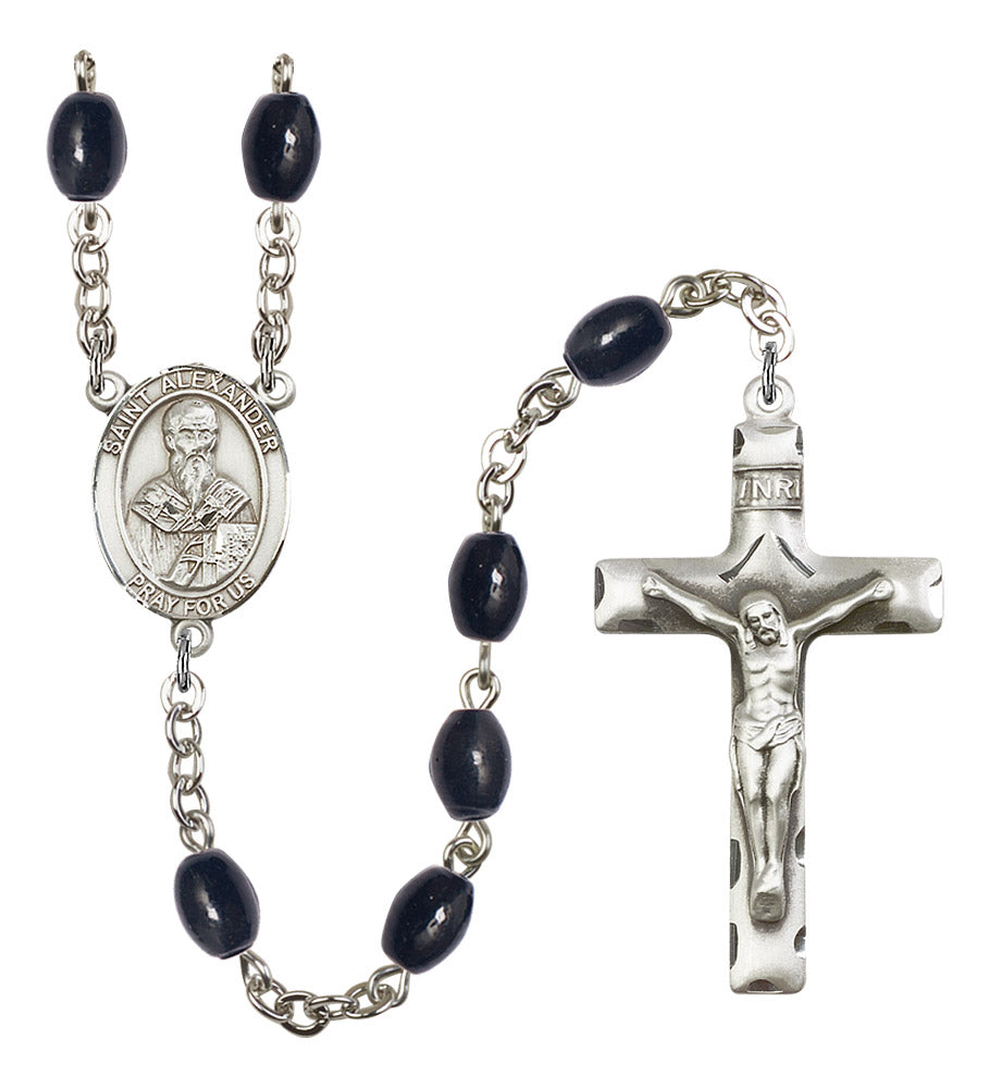 St. Alexander Sauli Rosary - 6 Bead Options (8012SS)