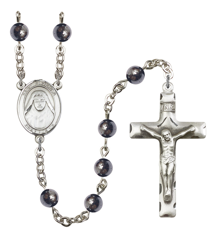 St. Alphonsa of India Rosary - 6 Bead Options (8406SS)