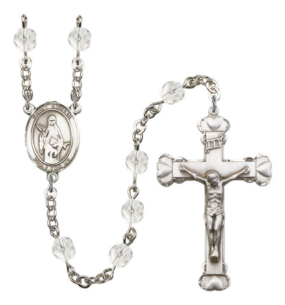 St. Amelia Rosary - 6MM Fire Polished Beads (8313SS)