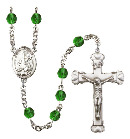St. Andrew The Apostle Rosary - 6MM Fire Polished Beads (8000SS)