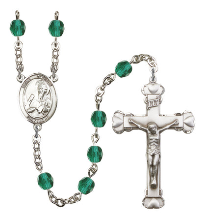 St. Andrew The Apostle Rosary - 6MM Fire Polished Beads (8000SS)