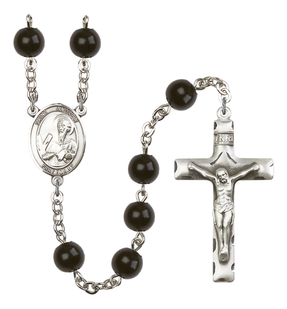 St. Andrew The Apostle Rosary - 6 Bead Options (8000SS)