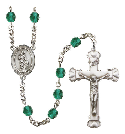 St. Anne Rosary - 6MM Fire Polished Beads (8374SS)