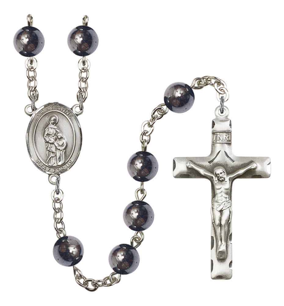 St. Anne Rosary - 6 Bead Options (8374SS)