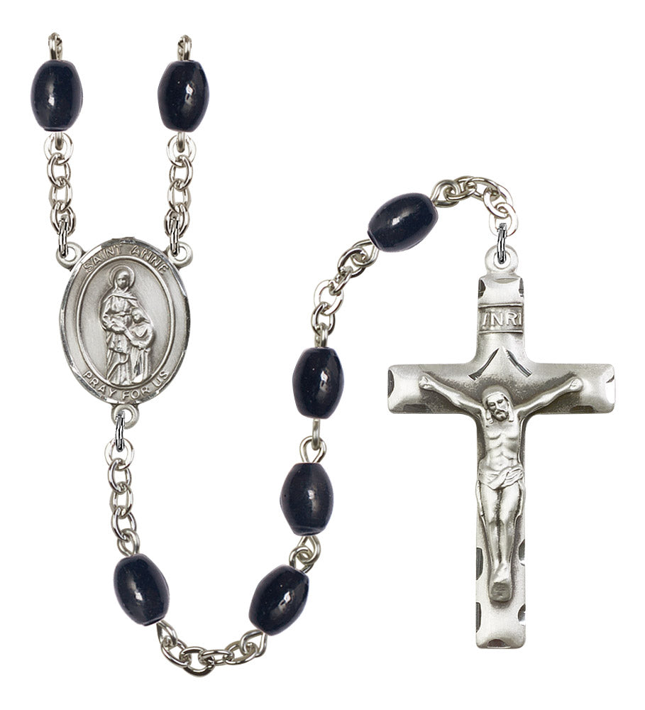 St. Anne Rosary - 6 Bead Options (8374SS)