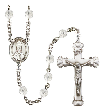 St. Anselm of Canterbury Rosary - 6MM Fire Polished Beads (8342SS)