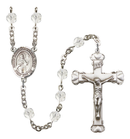 St. Anthony Mary Claret Rosary - 6MM Fire Polished Beads (8416SS)