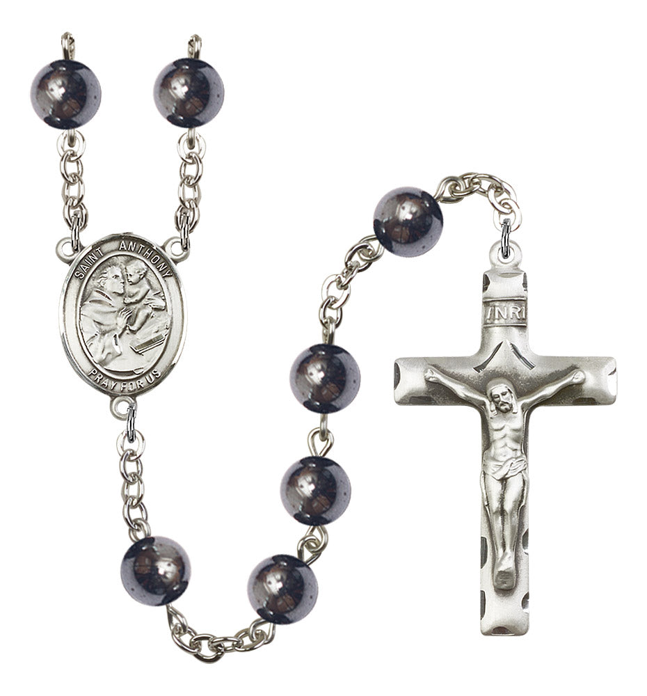 St. Anthony of Padua Rosary - 6 Bead Options (8004SS)