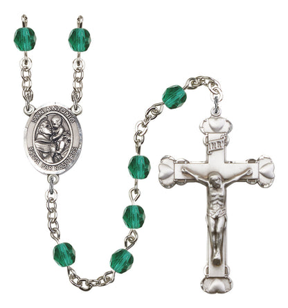 San Antonio Rosary - 6MM Fire Polished Beads (8004SPSS)