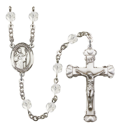 St. Augustine Rosary - 6MM Fire Polished Beads (8007SS)