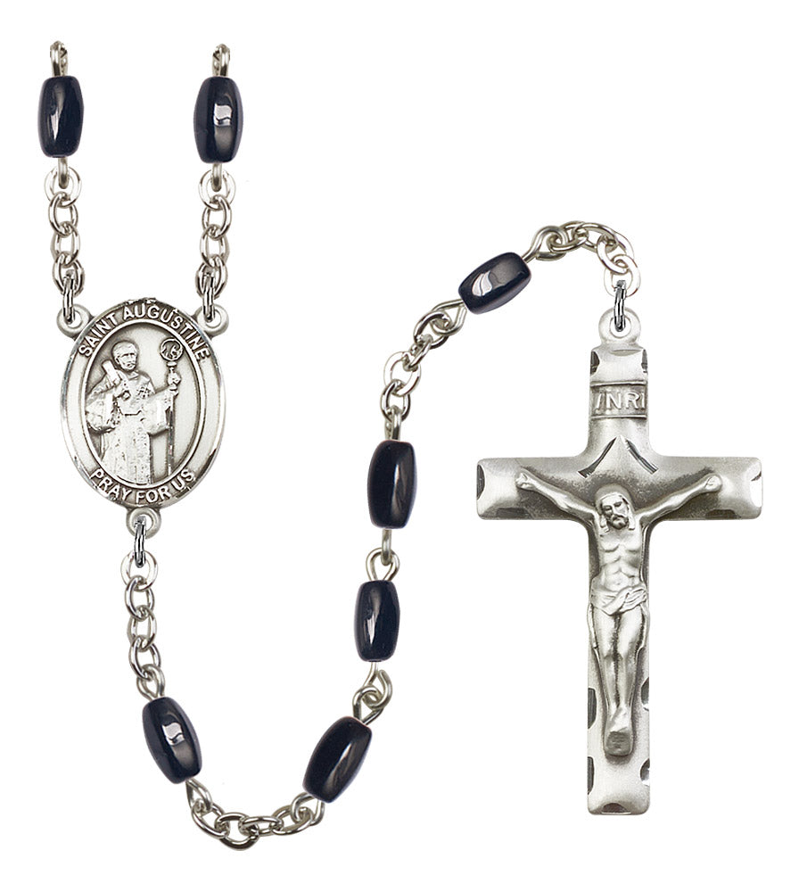 St. Augustine Rosary - 6 Bead Options (8007SS)