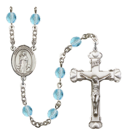 St. Barnabas Rosary - 6MM Fire Polished Beads (8216SS)
