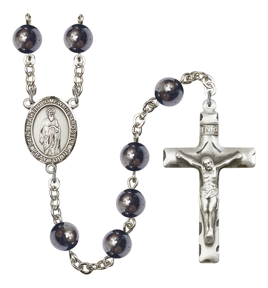St. Bartholomew The Apostle Rosary - 6 Bead Options (8238SS)