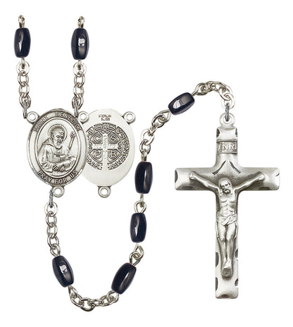 St. Benedict Rosary - 6 Bead Options (8008SS)