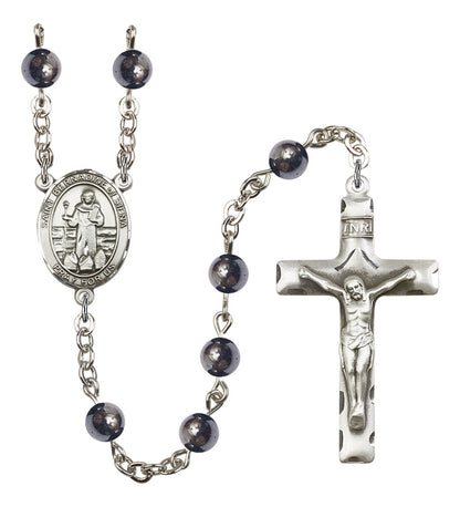 St. Bernadine of Sienna Rosary - 6 Bead Options (8387SS)