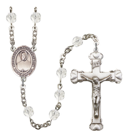 Blessed Emilie Tavernier Gamelin Rosary - 6MM Fire Polished Beads (8437SS)