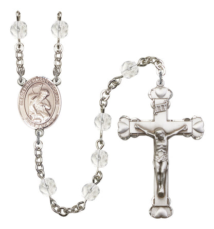 Blessed Herman The Cripple Rosary - 6MM Fire Polished Beads (8403SS)