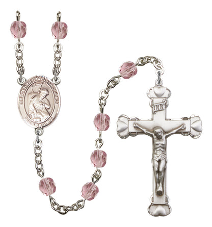 Blessed Herman The Cripple Rosary - 6MM Fire Polished Beads (8403SS)