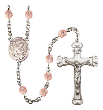 Blessed Herman The Cripple Rosary - 6MM Fire Polished Beads (8403SS)