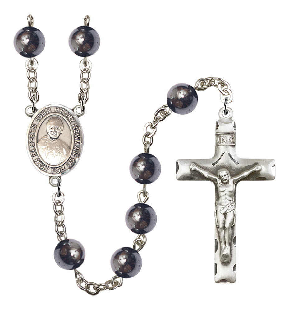 St. John Henry Newman Rosary - 6 Bead Options (8423SS)