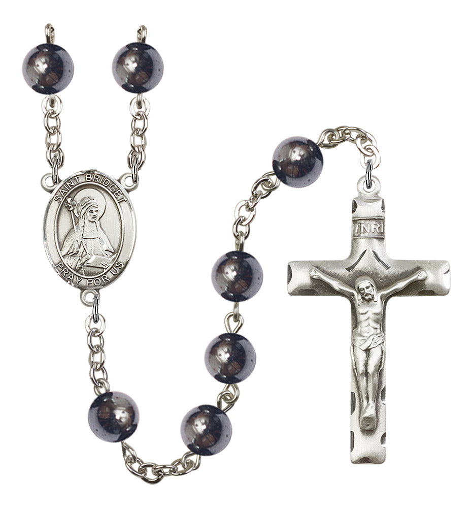 St. Bridget of Sweden Rosary - 6 Bead Options (8122SS)