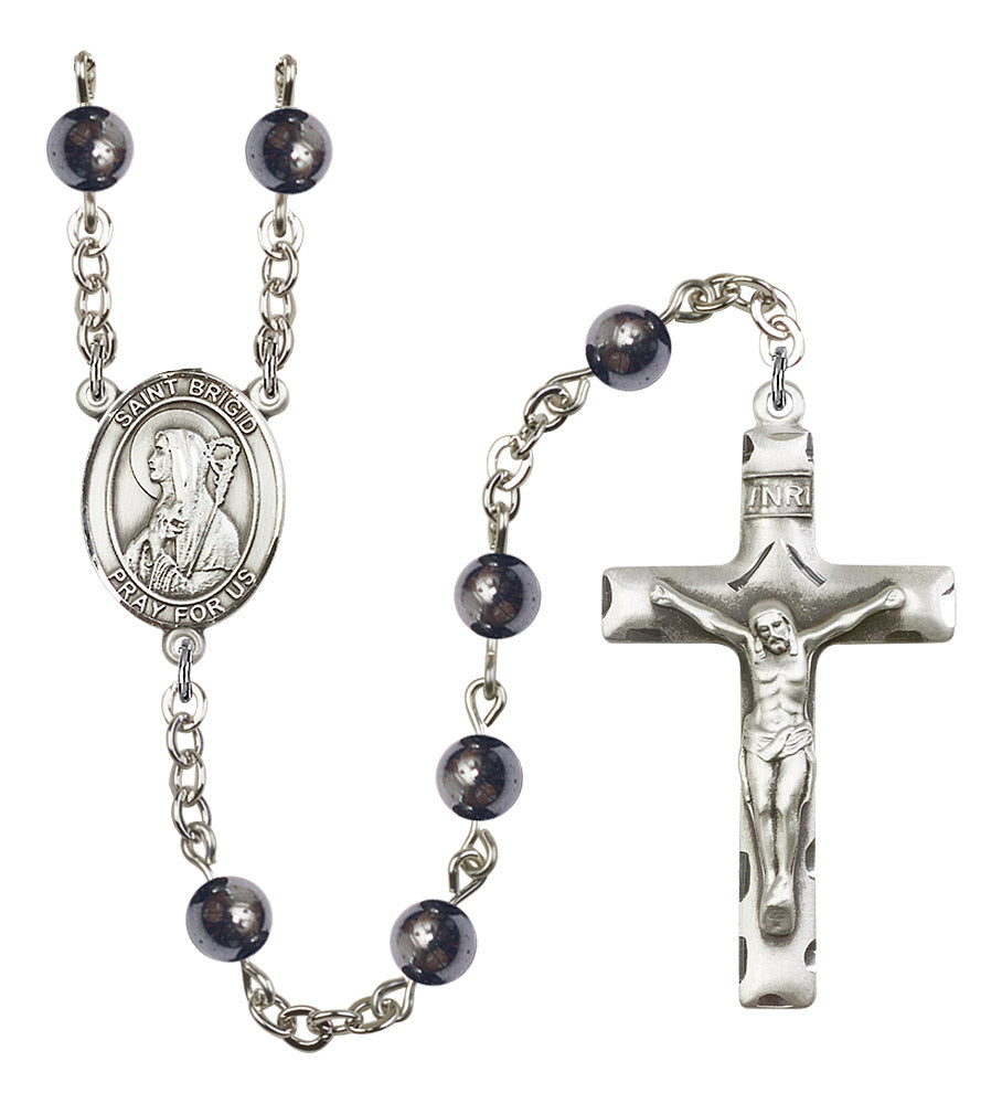 St. Brigid of Ireland Rosary - 6 Bead Options (8123SS)