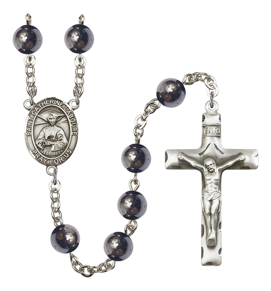 St. Catherine Laboure Rosary - 6 Bead Options (8021SS)